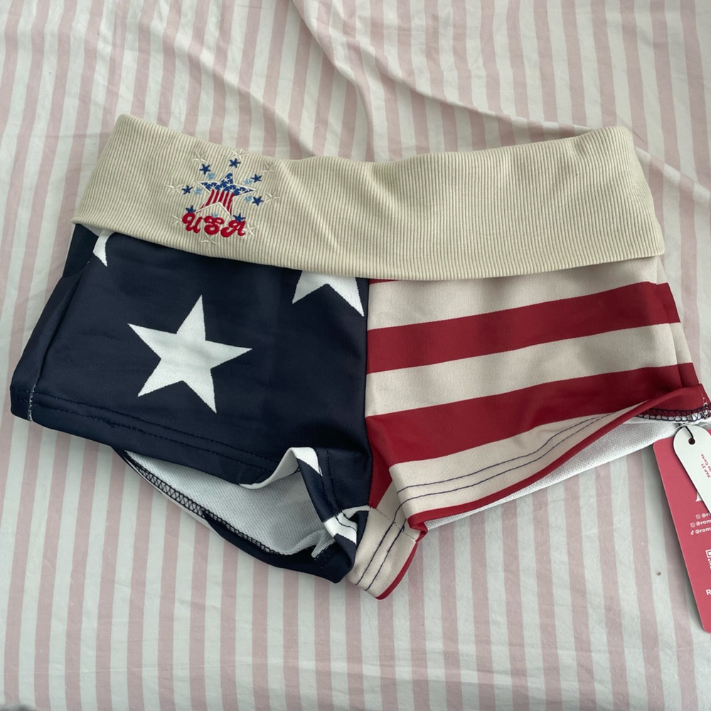 Americana Flag Bottoms - Navy, Red, White